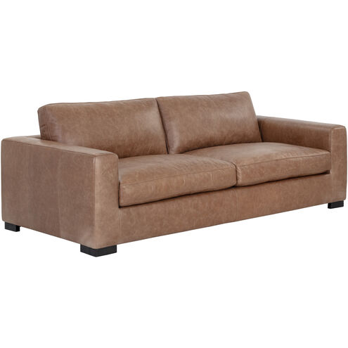 Baylor Marseille Camel Leather Sofa